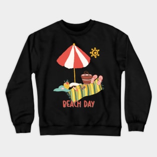 Beach Day Crewneck Sweatshirt